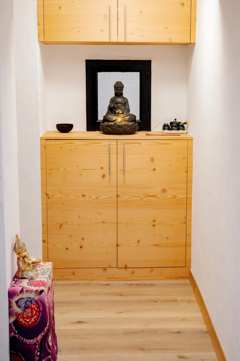 Coin méditation avec bouddha, Izzy Spa Verbier