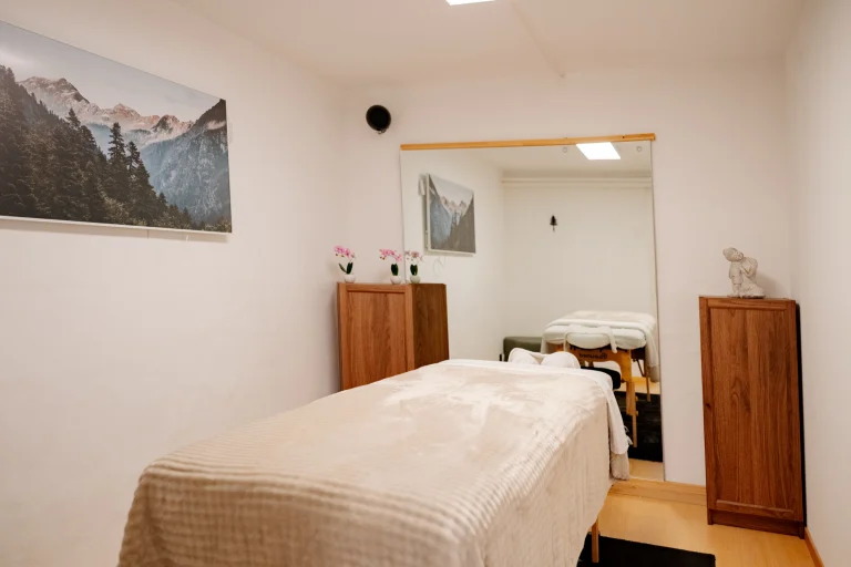 Salle de massage d’Izzy Spa, Verbier